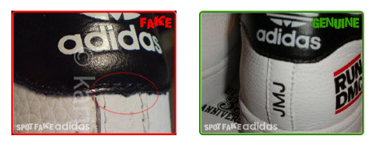 original fila shoes vs fake